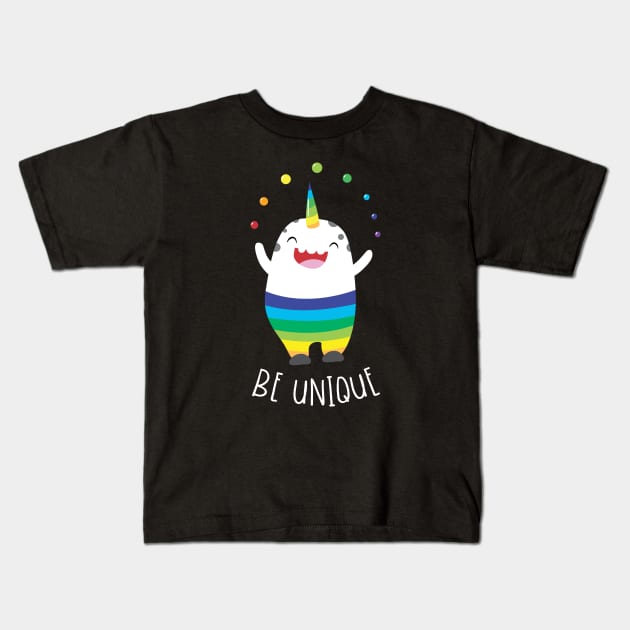 Unicorn Kids T-Shirt by katelein